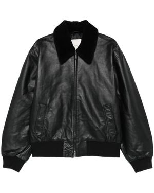 Calvin Klein Leather Jackets - Noir