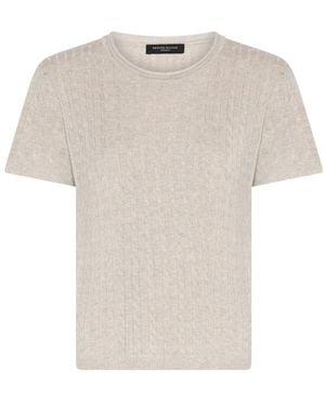 Bruuns Bazaar Round-Neck Knitwear - White