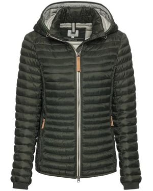 Camel Active Gepolsterte Leichte Jacke Dark Army - Grün
