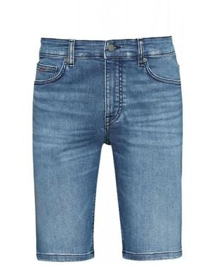 BOSS Denim Shorts - Blue