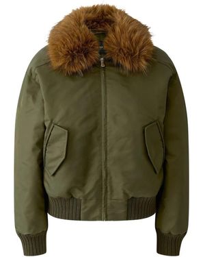 Ouí Nepbont & Shearling Jassen - Groen