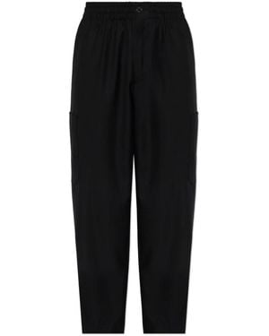 KENZO Broeken ,Zwart ,Wol Cargo Jog Pants