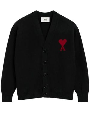 Ami Paris Cardigans - Black