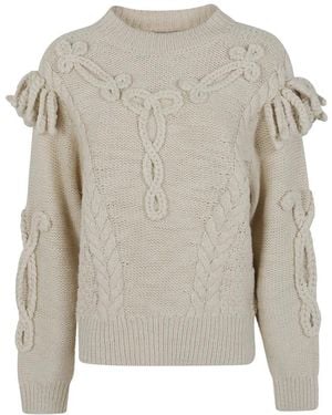 Isabel Marant Katria Ronde Hals Trui - Grijs