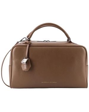 Brunello Cucinelli Henkeltasche - Braun
