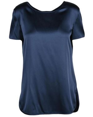 Max Mara Cortona Bluse - Blau