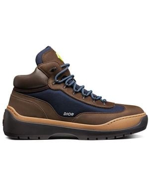 Dior Lace-Up Boots - Blue