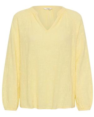 Cream Blouse - Geel