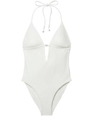 Tory Burch Badmode ,Wit ,Tie-Back One-Piece