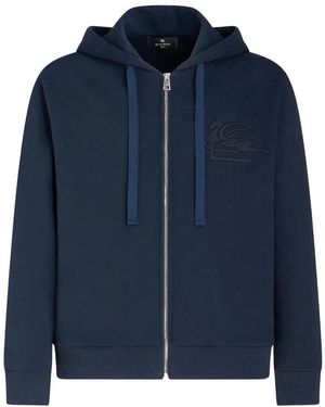 Etro Zip-Throughs - Blue