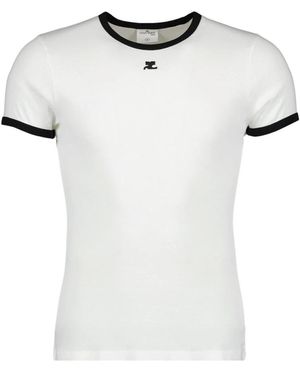 Courreges T-Shirts - White