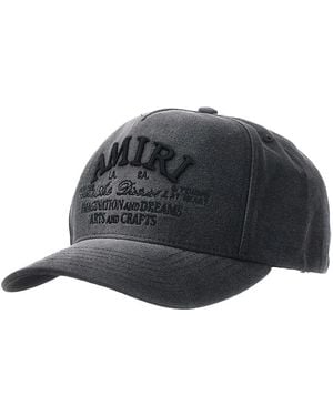 Amiri Logo Katoenen Baseballpet - Zwart