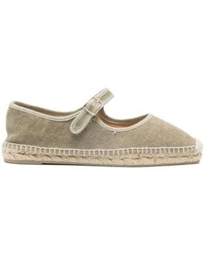 Castañer Padua Mary Jane Espadrille - Natur