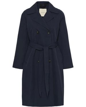 Part Two Belted Coats - Azul