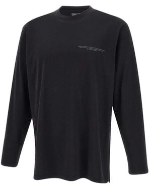 Y-3 Long Sleeve T-Shirts - Blue