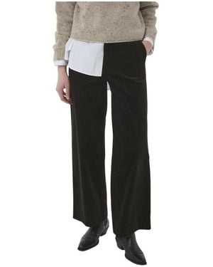 Part Two Wide Trousers - Negro
