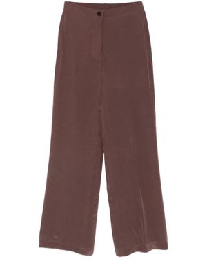 Seventy Wide Trousers - Brown