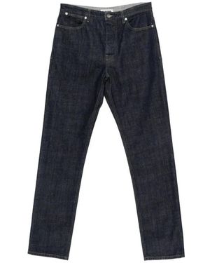 Jil Sander Straight Jeans - Blue