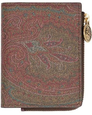 Etro Wallets & Cardholders - Marrón