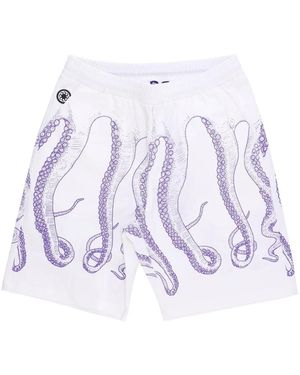 Octopus Casual Shorts - Blue