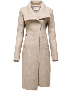 V S P Single-Breasted Coats - Natural