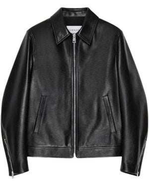 Givenchy Leather Jackets - Black