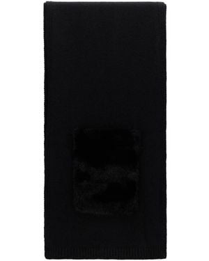 Moorer Winter Scarves - Black