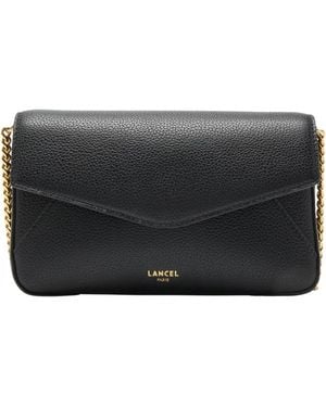 Lancel Enveloppe Pouch Mit Abnehmbarem Kartenetui - Schwarz