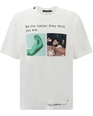 Dolce & Gabbana T-Shirts - Grigio