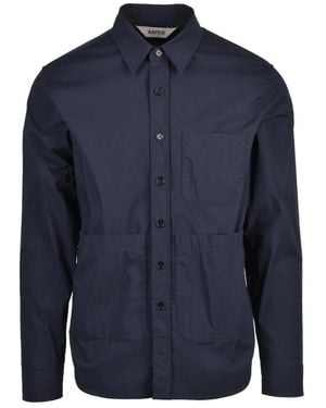 Aspesi Overhemden ,Blauw ,Katoen Shirt