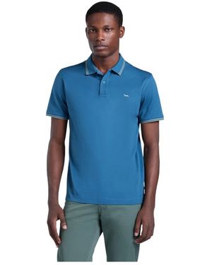 Harmont & Blaine Polo Shirts - Blue