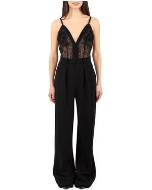 Elisabetta Franchi Jumpsuits - Black