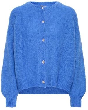 Ichi Marita Ca2 Cardigan - Blauw