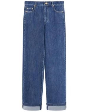 Max Mara Straight Jeans - Blue