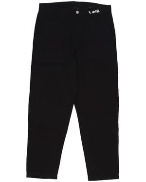DISCLAIMER Wide Trousers - Black
