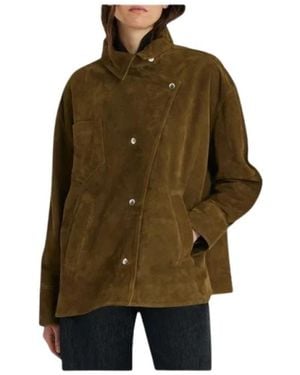 Margaux Lonnberg Leather Jackets - Marron