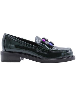 Brù Milano Zeitlose victoria loafers - Blau