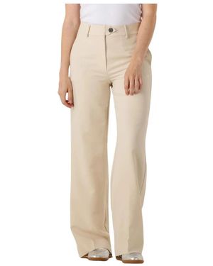 co'couture Wide Trousers - Natural