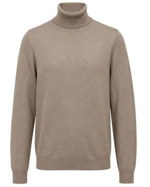 Franzese Collection Truien & Vesten ,Kasjmier David Beckham Turtleneck - Grijs