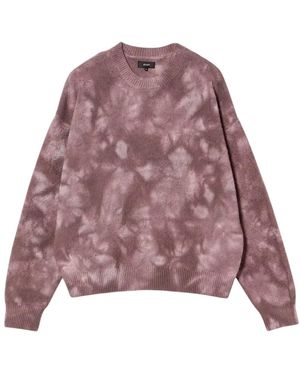Beams Plus Round-Neck Knitwear - Purple