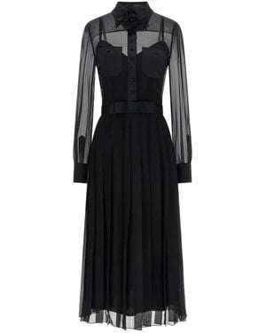 Dolce & Gabbana Shirt Dresses - Black
