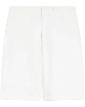 Max Mara Short Shorts - White