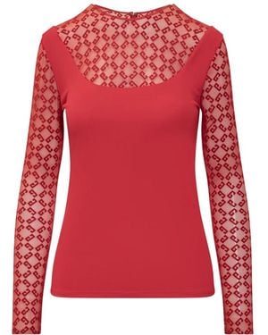 Givenchy Long Sleeve Tops - Red