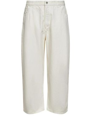 Studio Nicholson Loose Fit Jeans - White