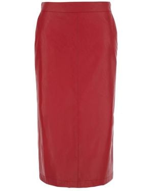 Pinko Midi Skirts - Rosso