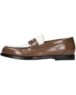 Green George Loafers - Marrón