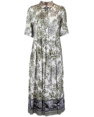 Fay Shirt Dresses - Grey