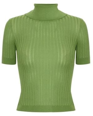 Elisabetta Franchi Turtlenecks - Verde
