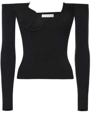 Christopher Esber Long Sleeve Tops - Black