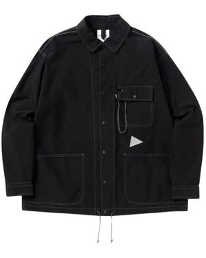and wander Light Jackets - Nero